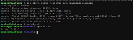 cloning sdnext