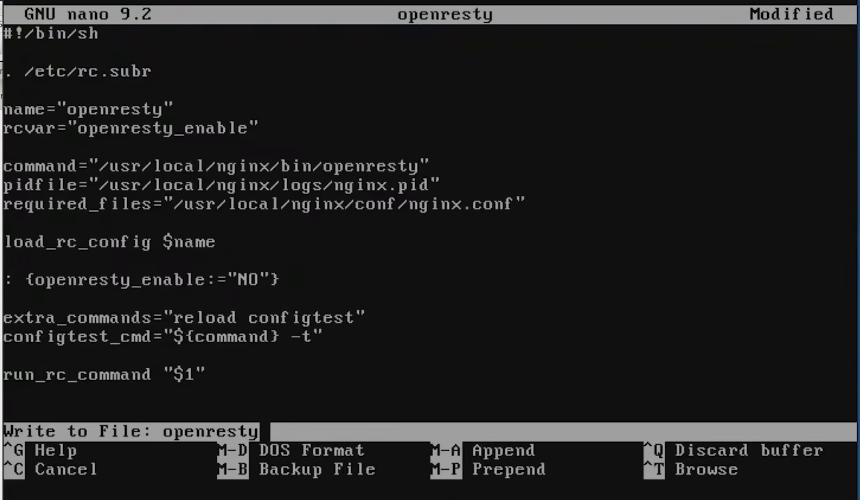 Openrestyservice