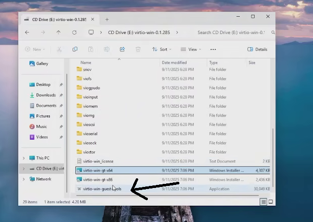 Virtio drivers windows