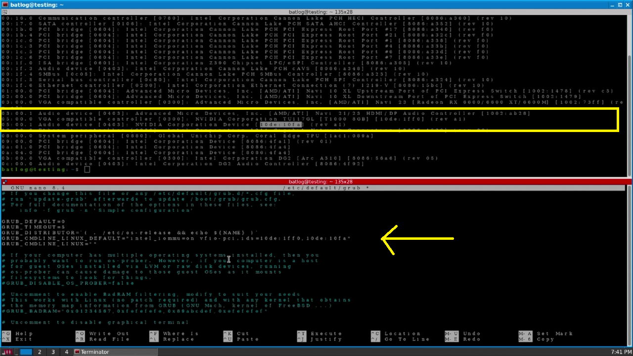 Grub devices