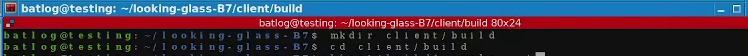 creating a build directory