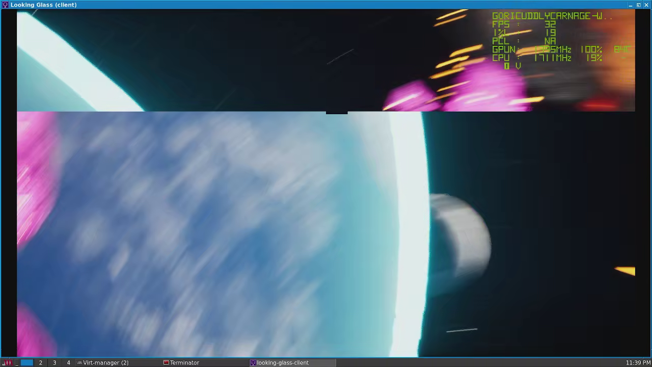 DP screen tearing